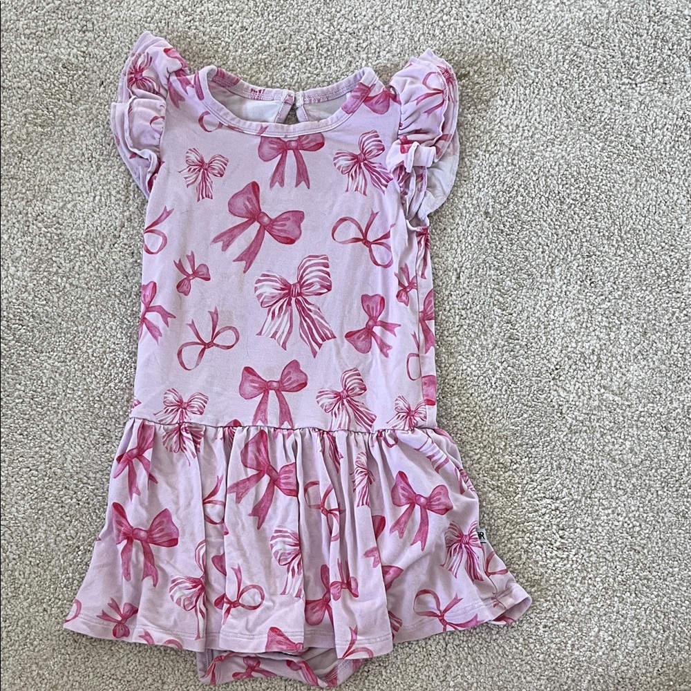 Bums and Roses Ribbon Dress